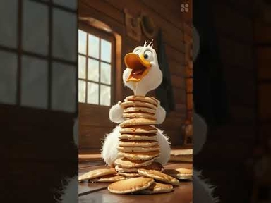 Quacking pancakes #aivideoart #aigallery #midjourney