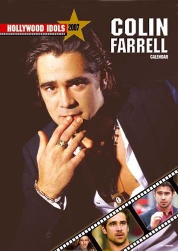 2007 Colin Farrell Poster size wall calendar