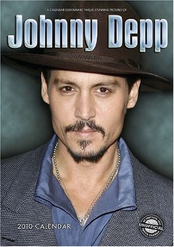 Johnny Depp 2010 Wall Calendar #RS4608