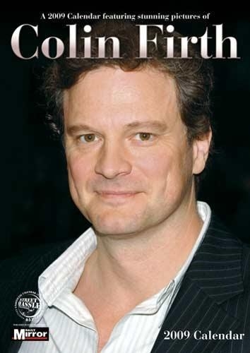 Colin Firth 2009 Wall Calendar