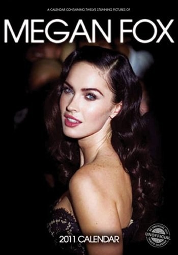 Megan Fox 2011 Wall Calendar #RS6229-11