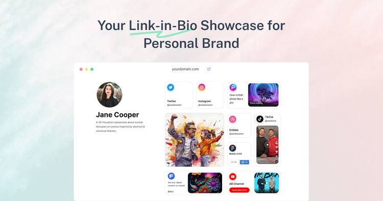 Jingle Bio - Your Link-in-Bio Showcase for Personal Brand