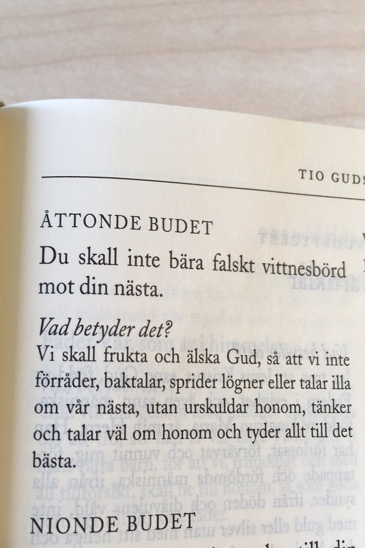 Åttonde budet