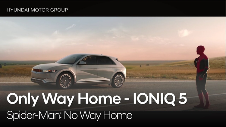 Hyundai Ioniq 5: Spiderman Only Way Home