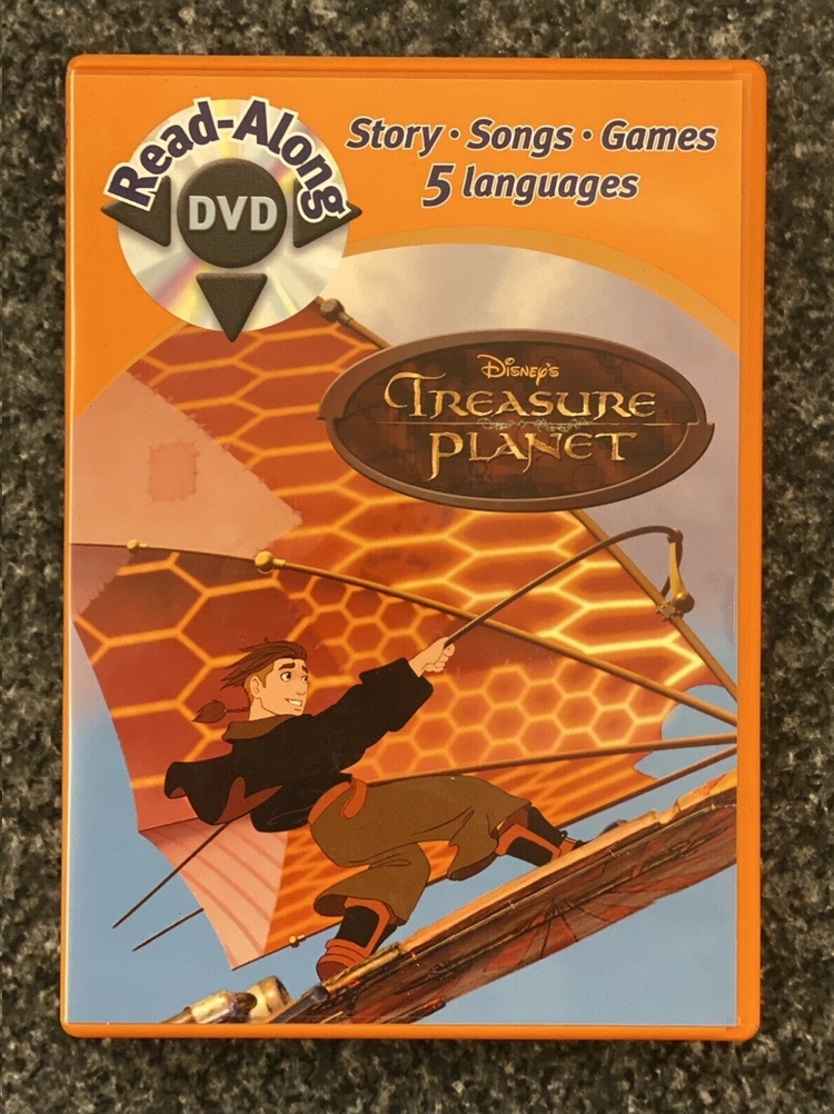 Treasure Planet Read-Along DVD