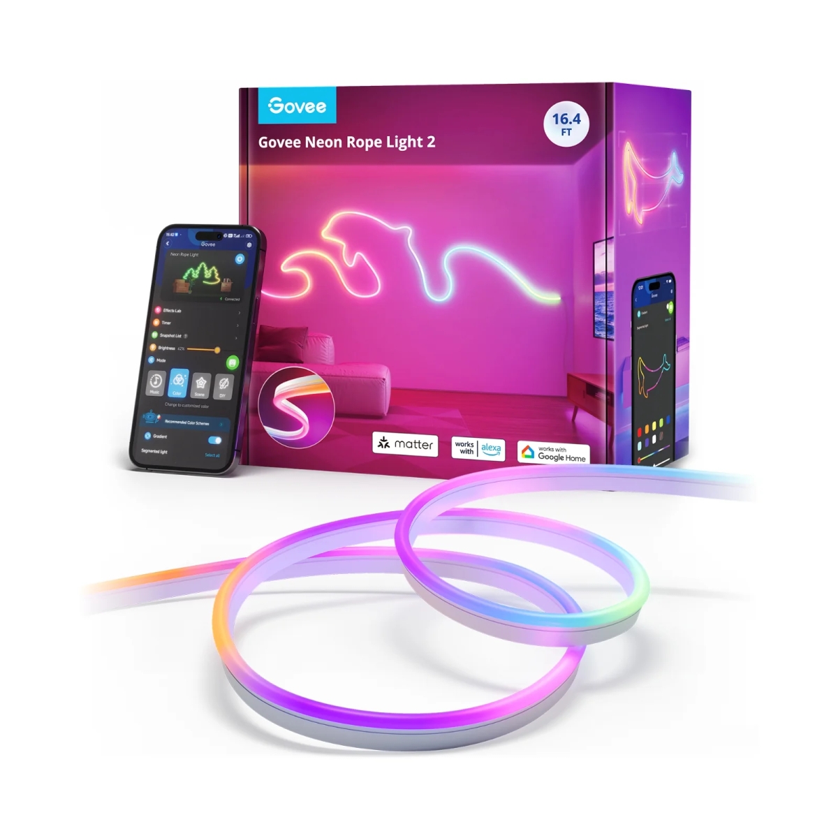 Govee Neon Rope Light 2 - ٥ متر
١٢٥ الف