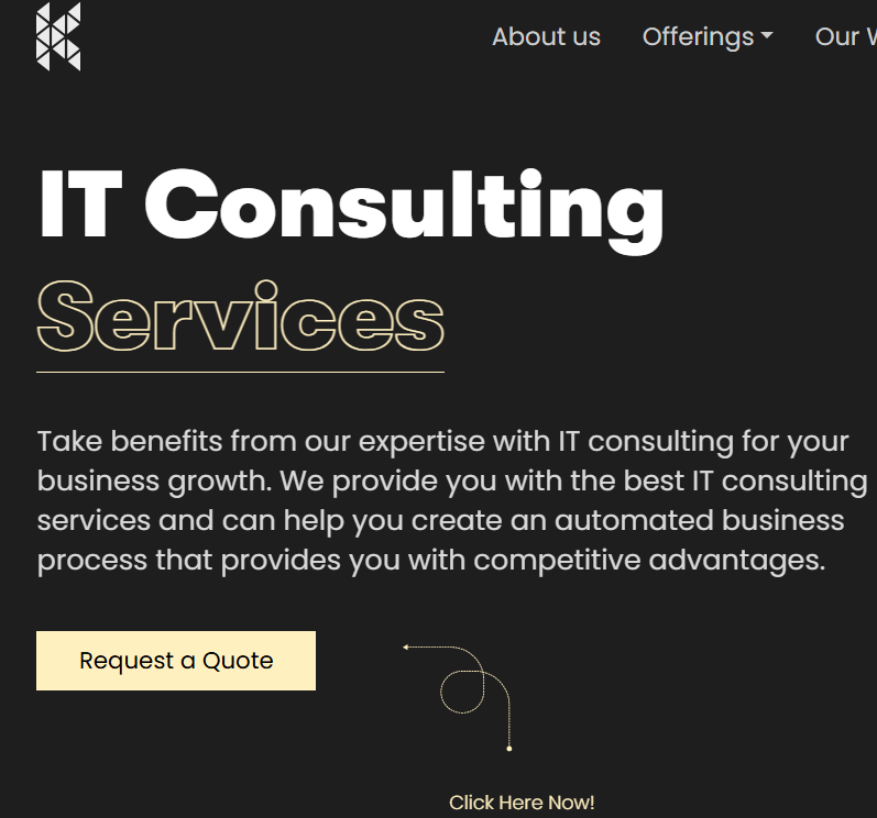 IT Consulting - Website KodyTechnolab