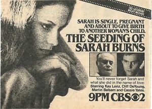 The Seeding of Sarah Burns