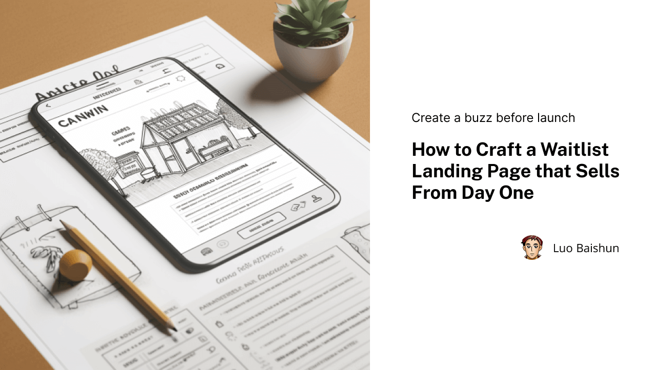 How to Craft a Waitlist Landing Page that Sells From Day One