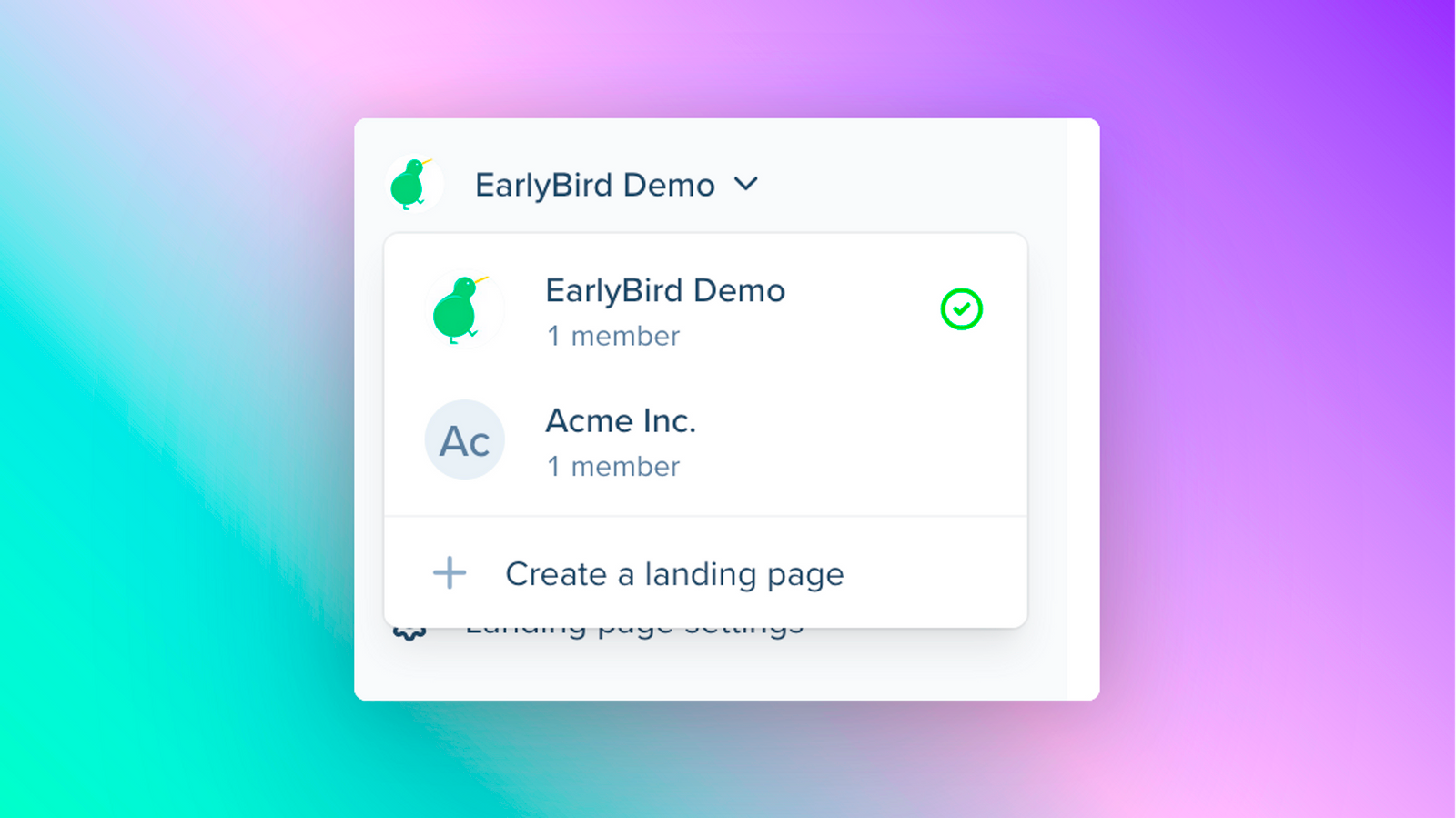 Point a Google domain to your EarlyBird landing page