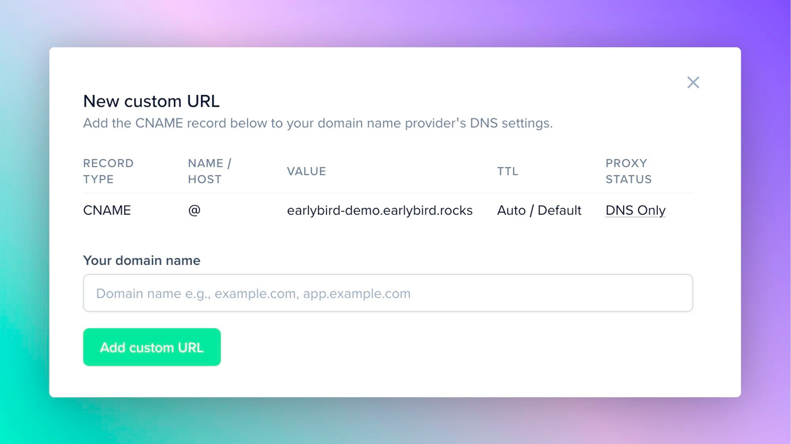 Point a Namesilo domain to your EarlyBird landing page